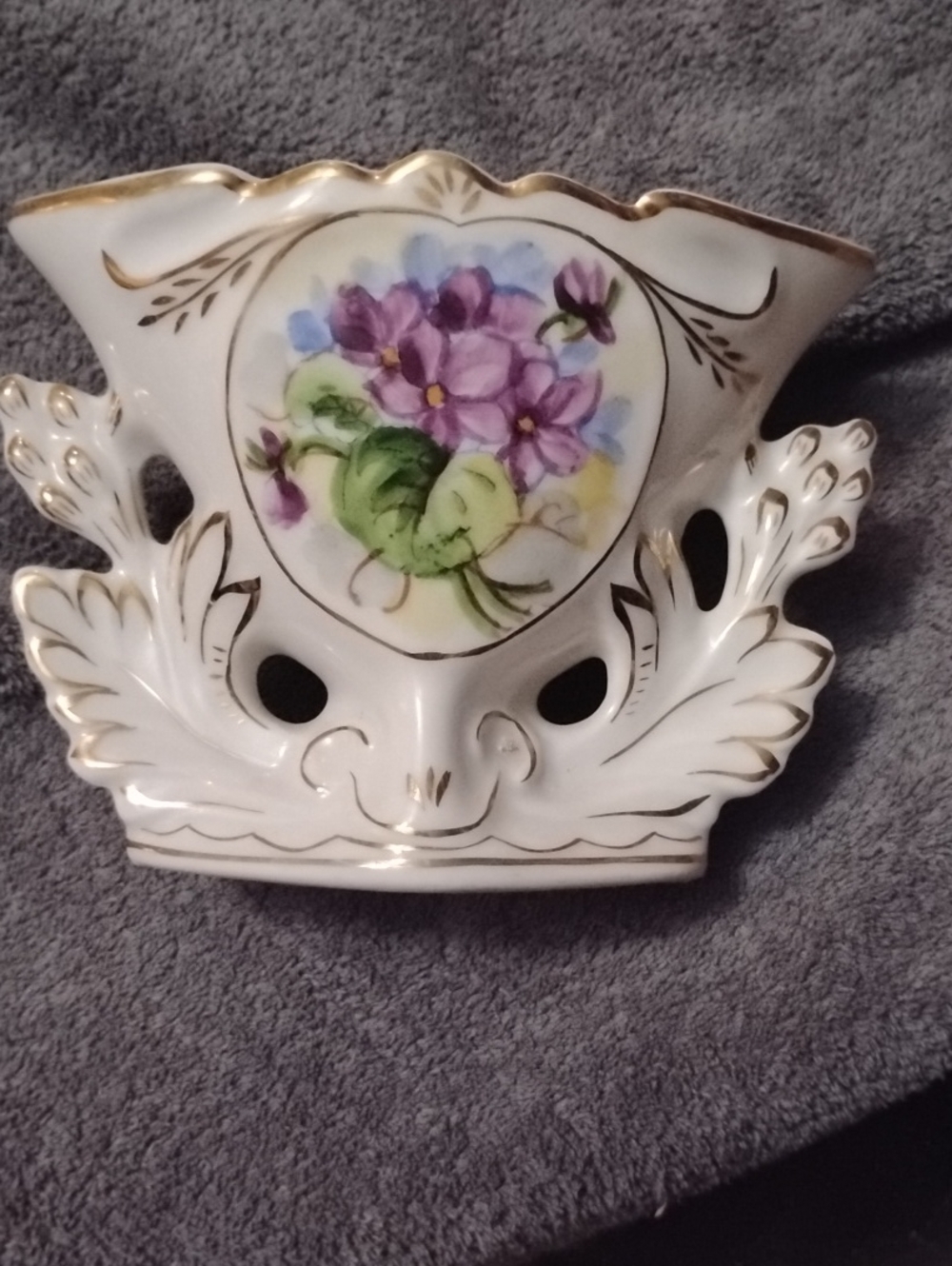 Vintage Hand Painted Porcelain Bowl
